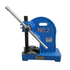 Baileigh Part Number AP-2; Manually Operated 2 Ton Arbor Press.