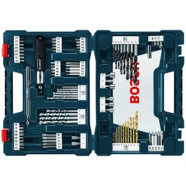 Bosch MS4091 Drilling and Driving Mixed Bit Set - 91 Pieces